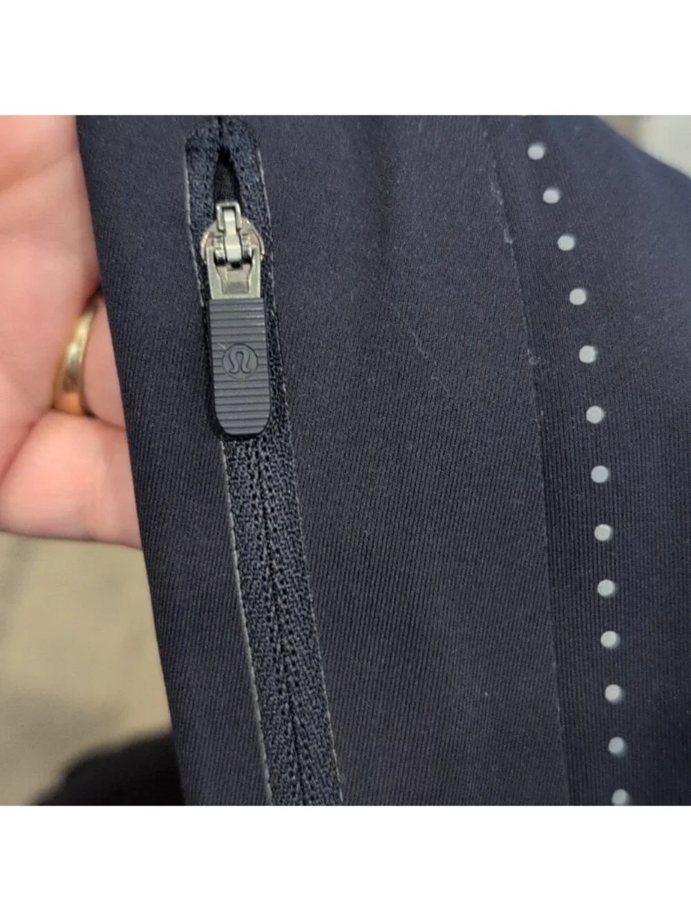 Lululemon Extra Mile Crop (Reflective 23